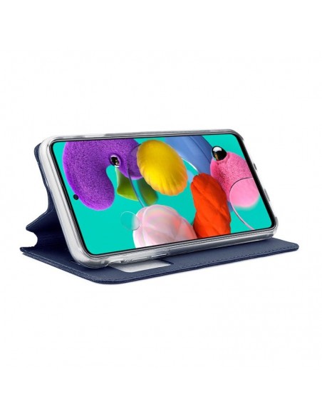 Funda libro soporte TPU Samsung A515 Galaxy A51 negra