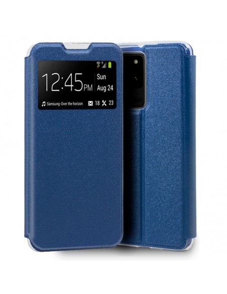 Funda libro soporte TPU Samsung G988 Galaxy S20 Ultra 5G azul