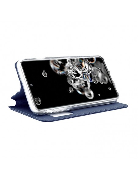 Funda libro soporte TPU Samsung G988 Galaxy S20 Ultra 5G azul