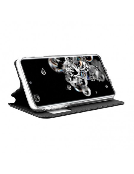 Funda libro soporte TPU Samsung G988 Galaxy S20 Ultra 5G negra