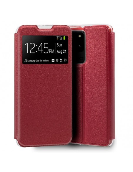 Funda libro soporte TPU Samsung G988 Galaxy S20 Ultra 5G roja