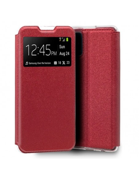 Funda libro soporte TPU Samsung G980 Galaxy S20 roja
