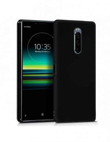 Funda gel TPU Sony Xperia 1 negra