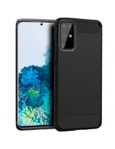 Carcasa TPU Samsung G985 Galaxy S20 Plus Carbón negra