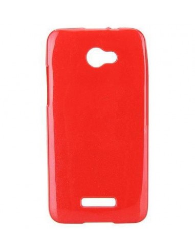 Funda gel TPU ola HTC Butterfly X920e roja