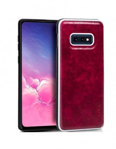 Carcasa reforzada TPU Samsung G970 Galaxy S10e diseño Bali granate