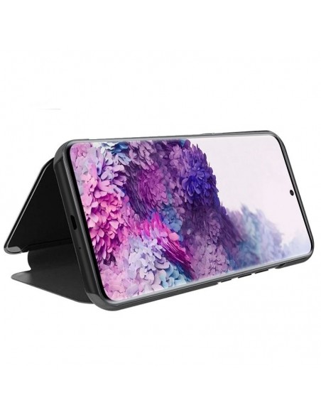 Funda libro soporte Samsung G980 Galaxy S20 Clear View negra