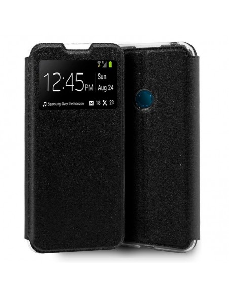 Funda libro soporte TPU Alcatel 1S (2020) / 3L (2020) negra