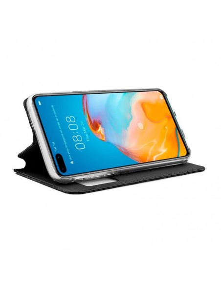 Funda libro soporte TPU Huawei P40 Pro negra