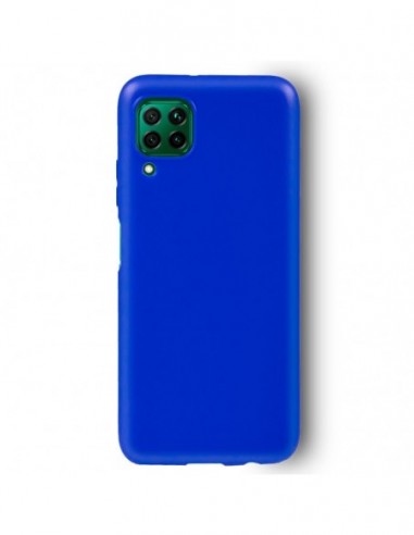 Funda gel TPU Huawei P40 Lite azul