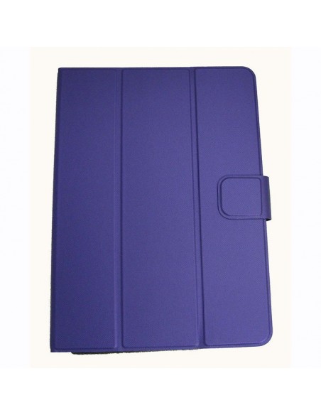 Funda soporte universal tablets 10,1'' pulgadas con banda elástica morada