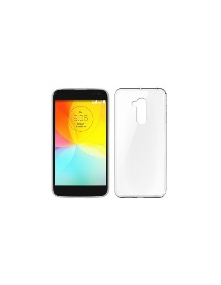 Funda gel TPU ola LG L Fino transparente