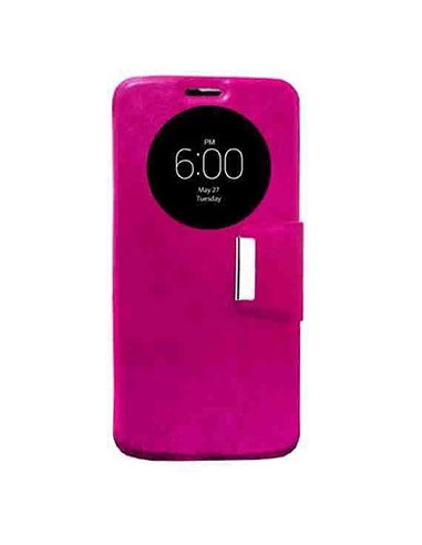 Funda libro soporte TPU LG G4 rosa
