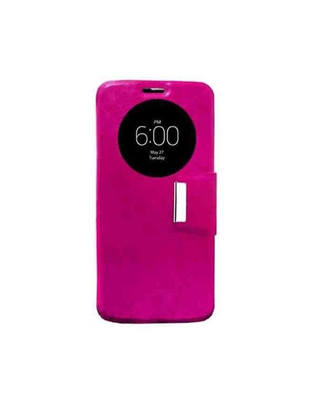 Funda libro soporte TPU LG G4 rosa
