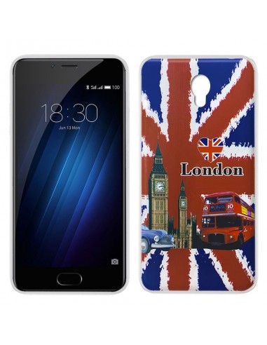 Carcasa TPU Meizu M3 / M3s diseño London