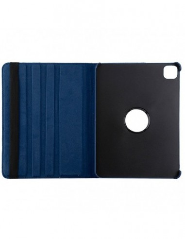 Funda soporte giratorio iPad Pro 11" (2020) / iPad Air 4 10,9" polipiel azul