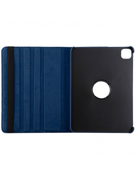 Funda soporte giratorio iPad Pro 11" (2020) / iPad Air 4 10,9" polipiel azul