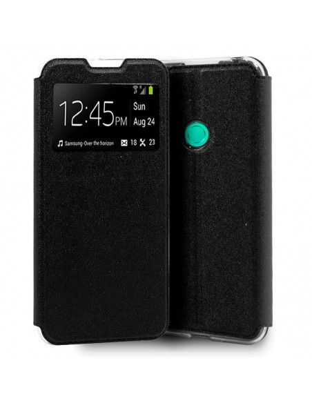 Funda libro soporte TPU Huawei P40 Lite E negra