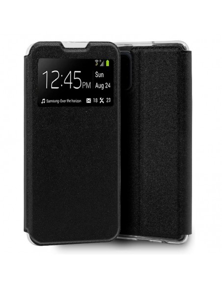 Funda libro soporte TPU Xiaomi Mi 10 Lite negra