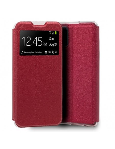 Funda libro soporte TPU Xiaomi Mi 10 Lite roja