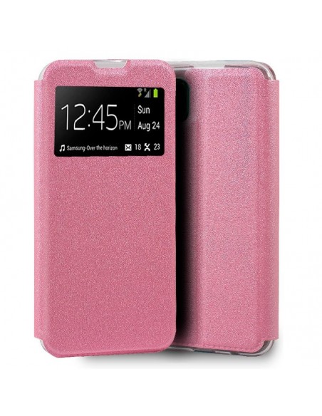Funda libro soporte TPU Huawei P40 Lite rosa