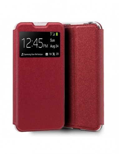 Funda libro soporte TPU Realme 6 roja