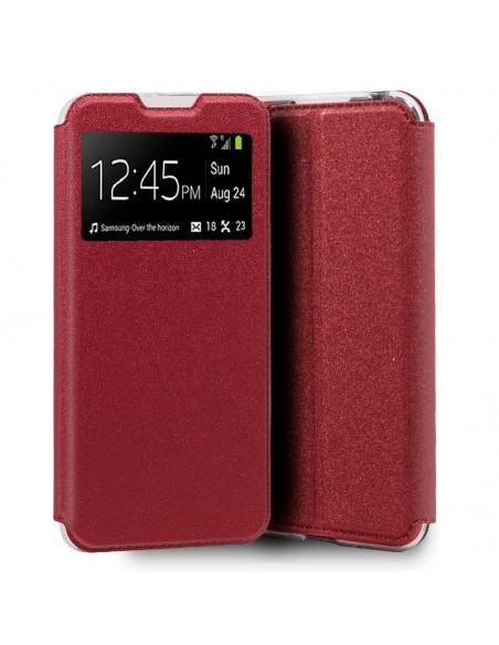 Funda libro soporte TPU Realme 6 roja