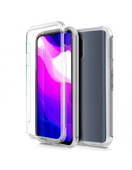 Funda gel TPU 3D Xiaomi Mi 10 Lite transparente (Frontal + trasera)