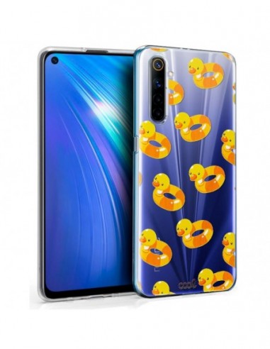 Carcasa TPU transparente Realme 6...