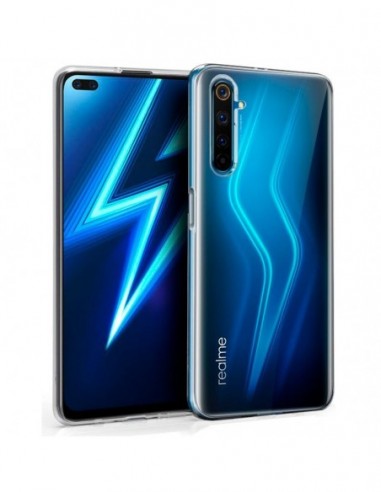 Funda gel TPU Realme 6 Pro transparente