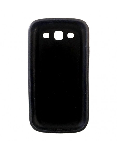 Carcasa puntos silicona Samsung Galaxy S3 I9300 blanca y negra