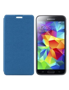 Funda libro soporte TPU Samsung Galaxy S5 azul