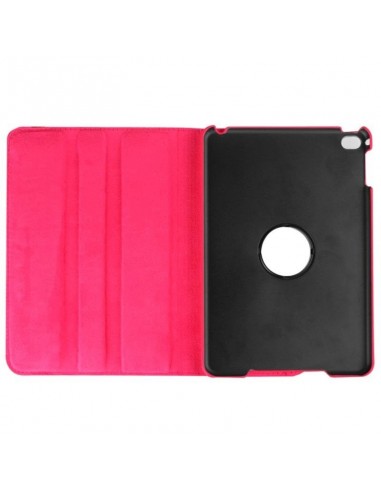Funda soporte giratorio Apple iPad Mini 4 / Mini 5 (2019) polipiel rosa