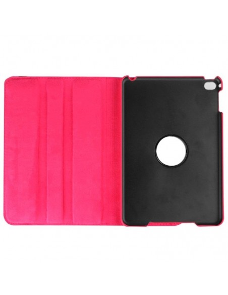 Funda soporte giratorio Apple iPad Mini 4 / Mini 5 (2019) polipiel rosa