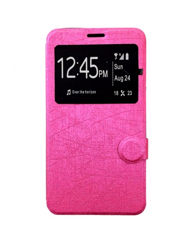Funda libro soporte TPU Samsung Galaxy Note 3 (N9000 / N9005) rosa hebras