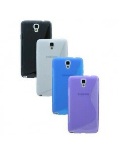 Funda gel TPU ola Samsung Galaxy Note 3 Neo (N7505) morada 2