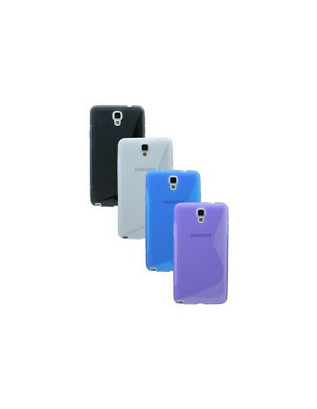 Funda gel TPU ola Samsung Galaxy Note 3 Neo (N7505) morada