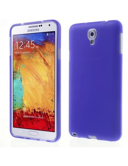 Funda gel TPU ola Samsung Galaxy Note 3 Neo (N7505) azul