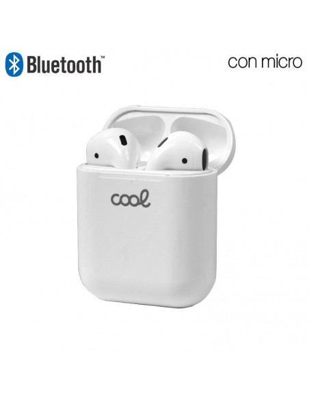 Auriculares bluetooth estéreo Dual Pod Cool Air V2 blancos