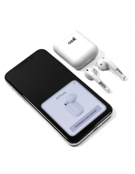 Auriculares bluetooth estéreo Dual Pod Cool Air V2 blancos