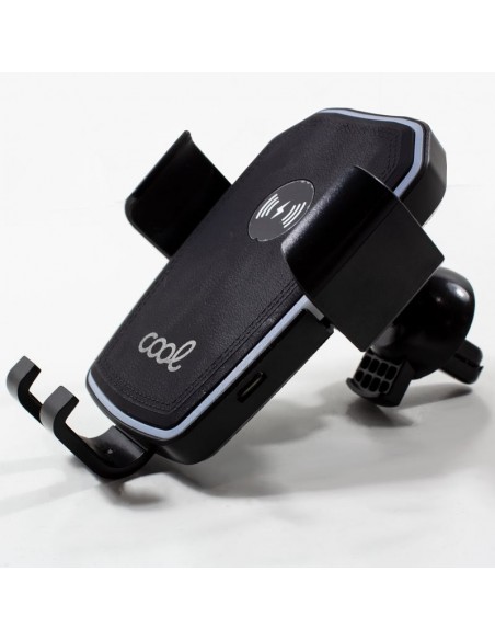 Soporte universal de coche con carga inalámbrica Qi Cool