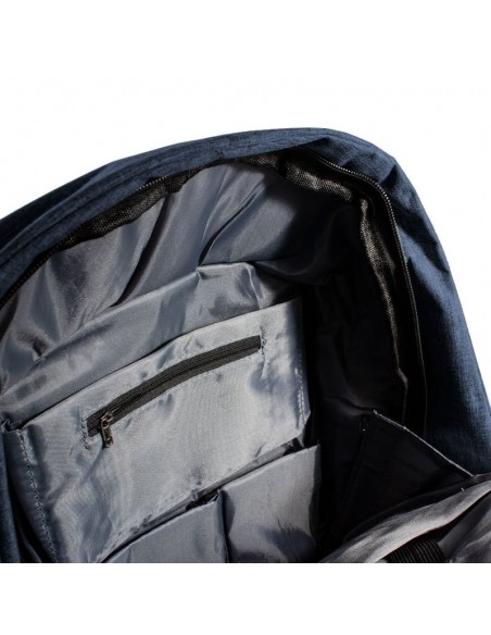 Mochila PC portátil 15-16 Pulg Cool diseño Memphis negro-azul