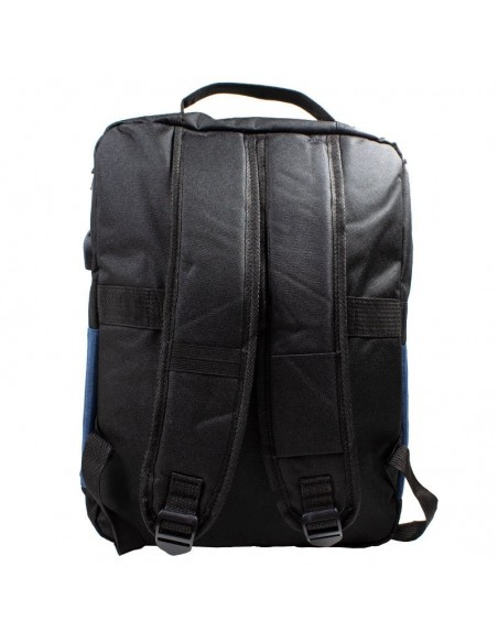 Mochila PC portátil 15-16 Pulg Cool diseño Portland negro-azul