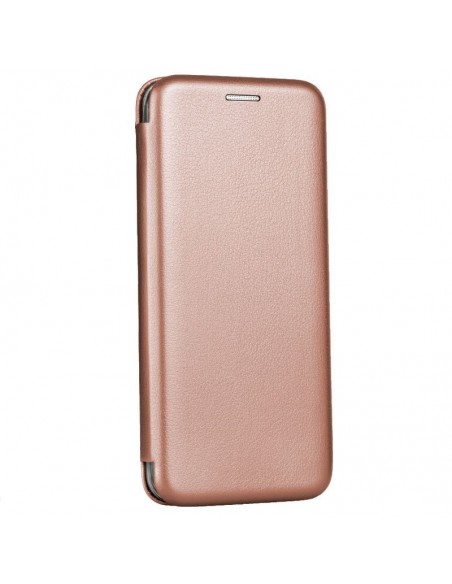 Funda libro soporte Huawei Y6 (2019) / Y6s / Honor 8A diseño Elegance rosa cobre