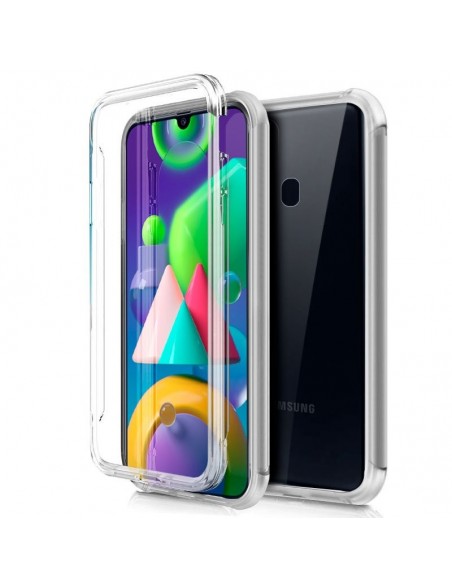 Funda gel TPU 3D Samsung M215 Galaxy M21 transparente (Frontal + trasera)