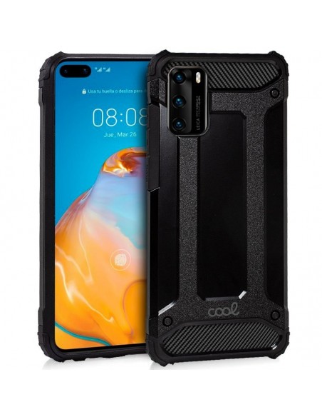 Carcasa reforzada cama TPU Huawei P40 Pro negra