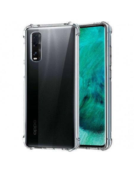 Carcasa TPU antigolpes Oppo Find X2 transparente