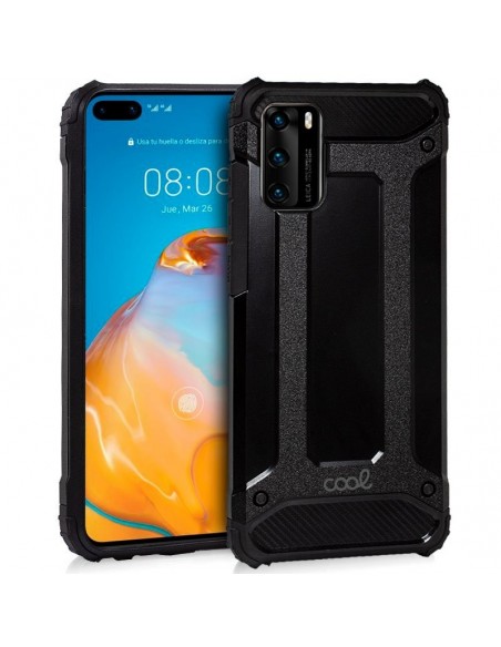 Carcasa reforzada cama TPU Huawei P40 negra