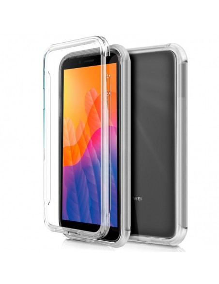 Funda gel TPU 3D Huawei Y5p transparente (Frontal + trasera)
