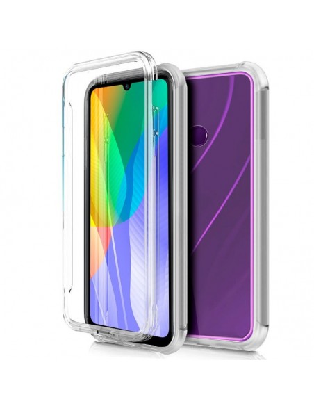 Funda gel TPU 3D Huawei Y6p transparente (Frontal + trasera)